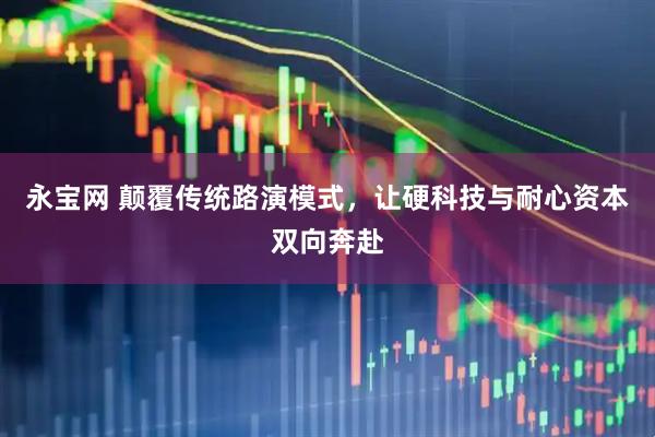 永宝网 颠覆传统路演模式,让硬科技与耐心资本双向奔赴