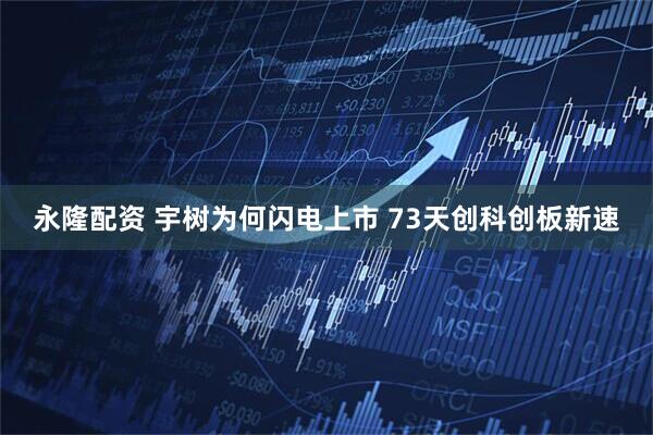 永隆配资 宇树为何闪电上市 73天创科创板新速