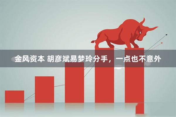 金风资本 胡彦斌易梦玲分手，一点也不意外